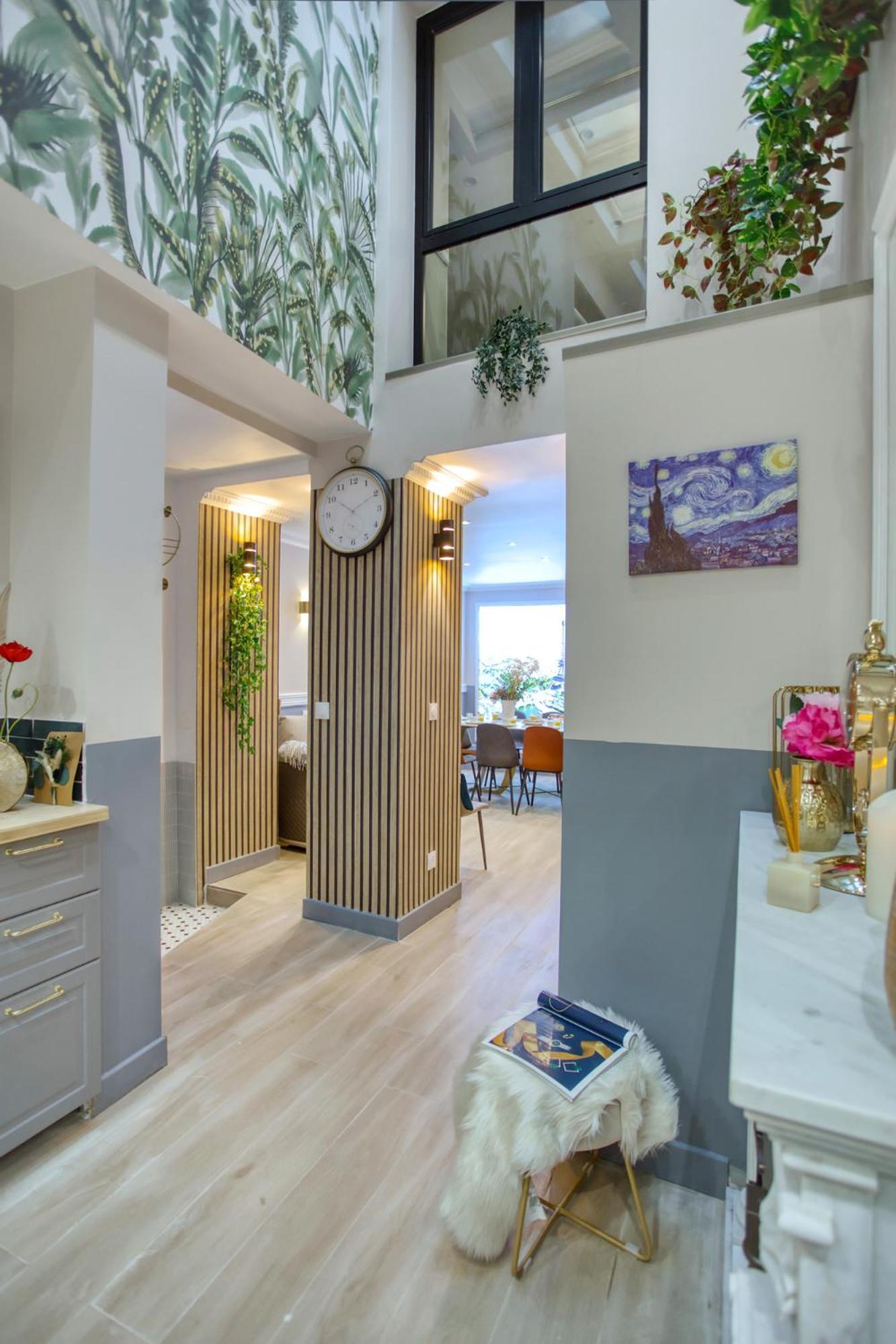 Elegant Triplex In Paris - Ideal For 10 - Aircon Exterior photo